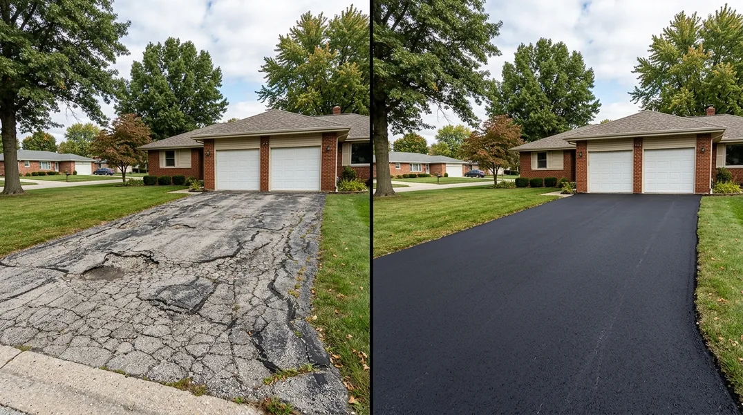 Spring Storms and Freeze-Thaw Swings: What They Do to Champaign Driveways