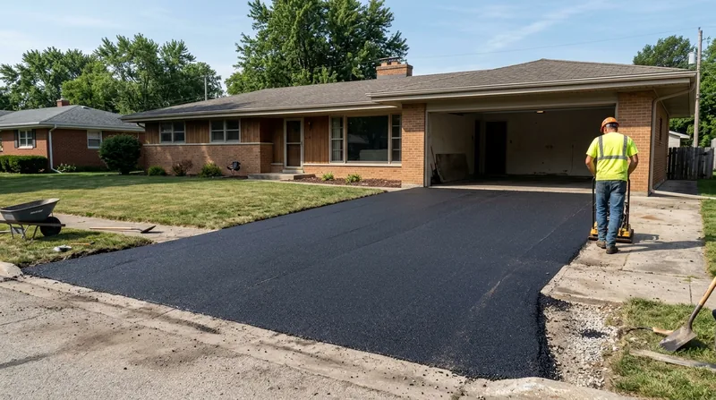 Asphalt Driveway Paving & Installation Champaign