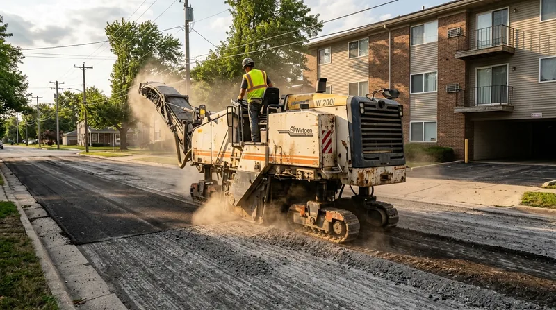 Asphalt Milling & Removal Champaign