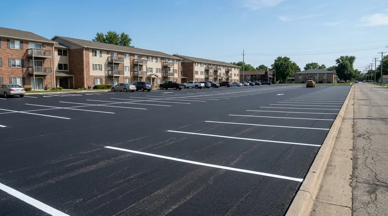 Parking Lot Paving & Construction Champaign